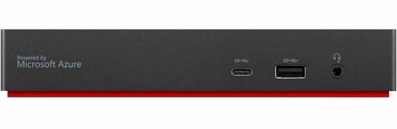 Alt view image 11 of 15 - Lenovo ThinkPad 40BN Docking Station - for Notebook/Monitor - Charging Capability - 135 W - USB Type C - 2 Displays Supported - 4K @ 60Hz, 4K UHD, 4K - 3840 x 2160 - 6 x USB Ports - 2 x USB 2.0 - 5 x