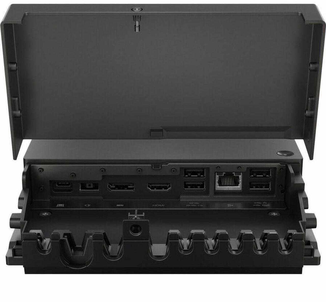 Alt view image 13 of 15 - Lenovo ThinkPad 40BN Docking Station - for Notebook/Monitor - Charging Capability - 135 W - USB Type C - 2 Displays Supported - 4K @ 60Hz, 4K UHD, 4K - 3840 x 2160 - 6 x USB Ports - 2 x USB 2.0 - 5 x