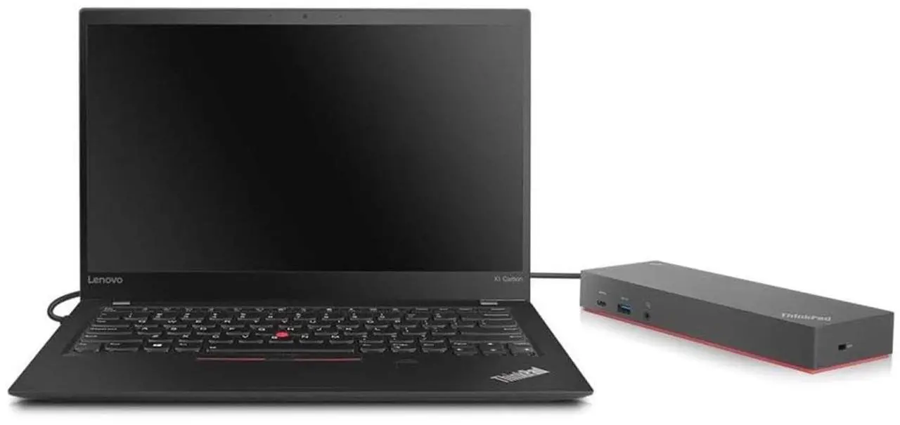 Alt view image 18 of 20 - Lenovo ThinkPad Universal USB-C Dock (with 135W Power Adapter)