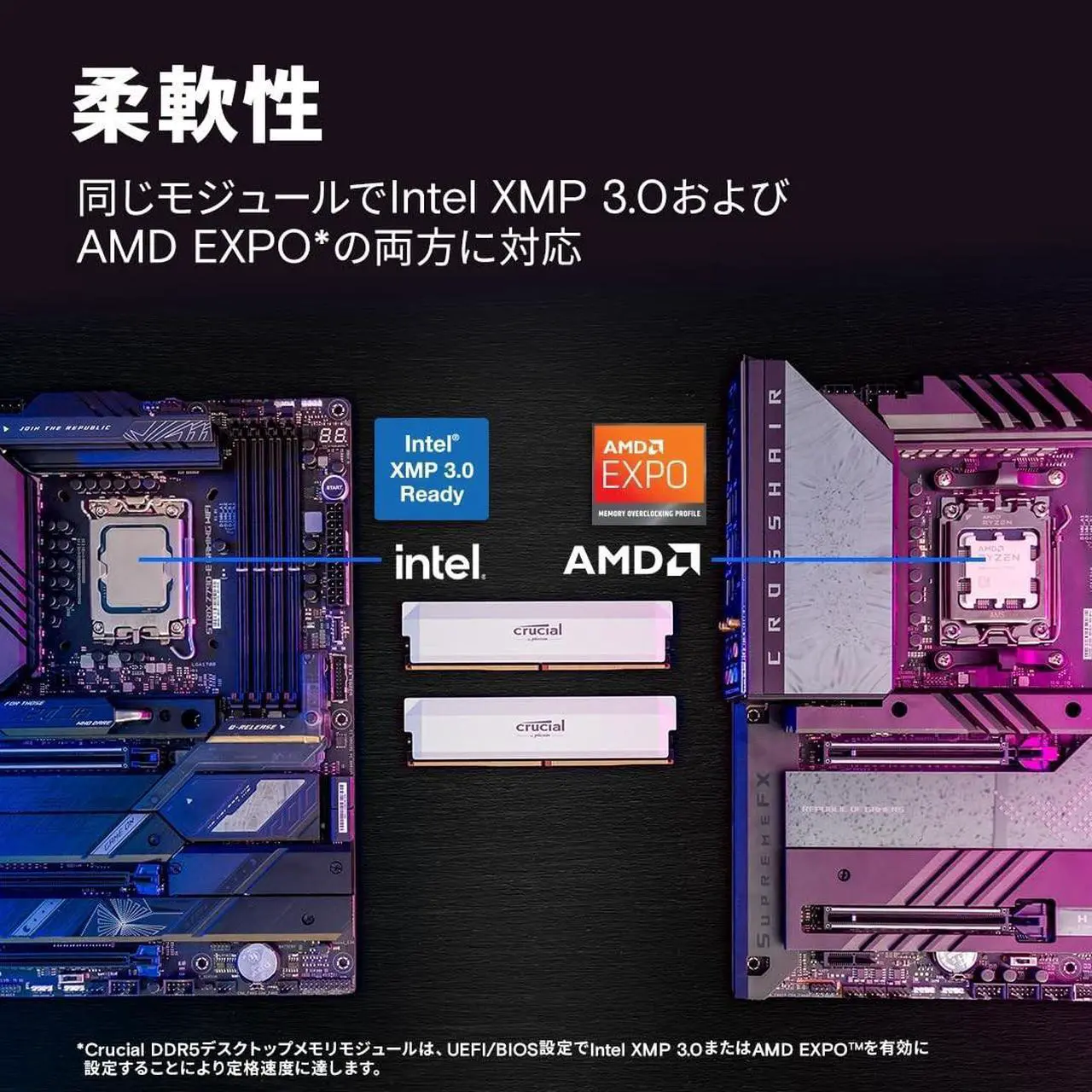 Alt view image 5 of 8 - Crucial 16 GB (1 x 16GB) Pro Overclocking DDR5-6000/PC5-48000 DDR5 SDRAM 1.35 V - Unbuffered - 288-pin - CP16G60C36U5W