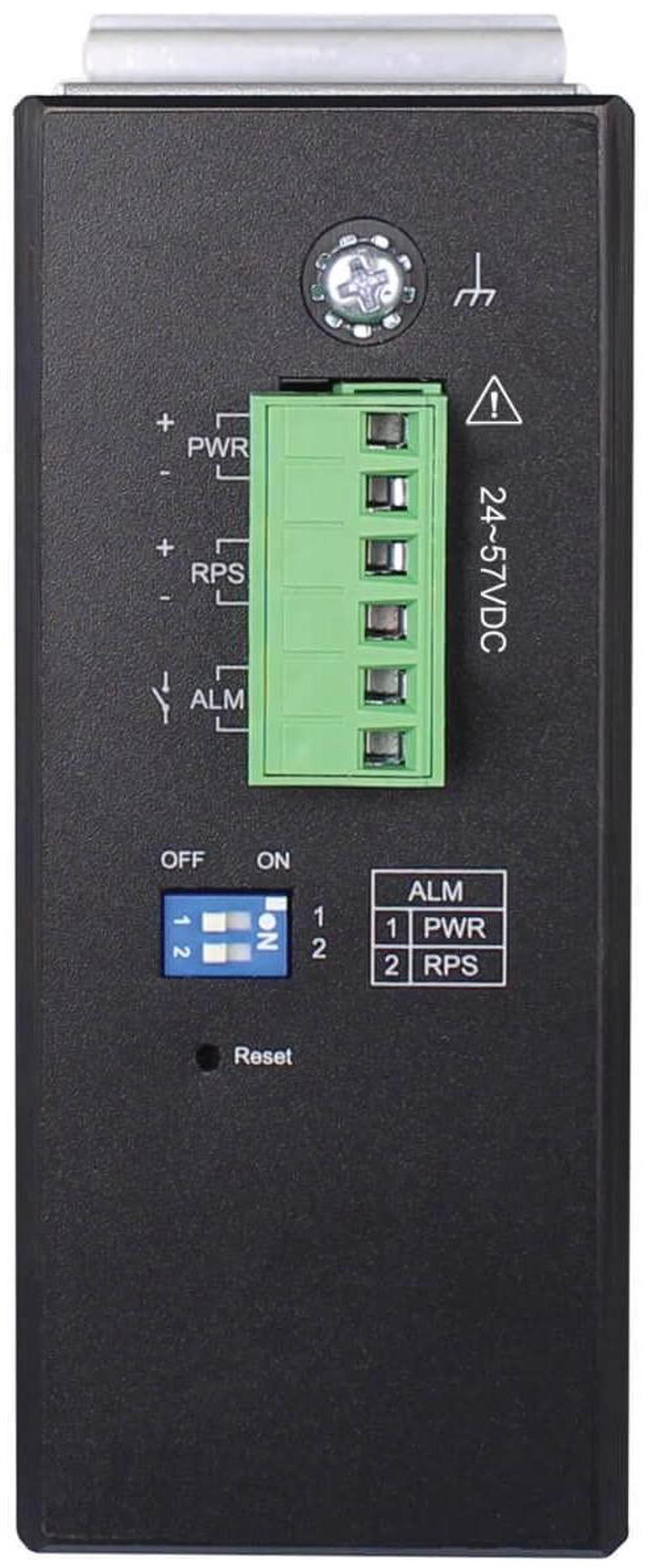 Alt view image 19 of 20 - Tripp Lite NGI-M08C4POE8-2 Managed 8-Port Managed Industrial Gigabit Ethernet Switch - Layer 2, 1 Gbps, PoE+ 30W, 4 GbE SFP Ports
