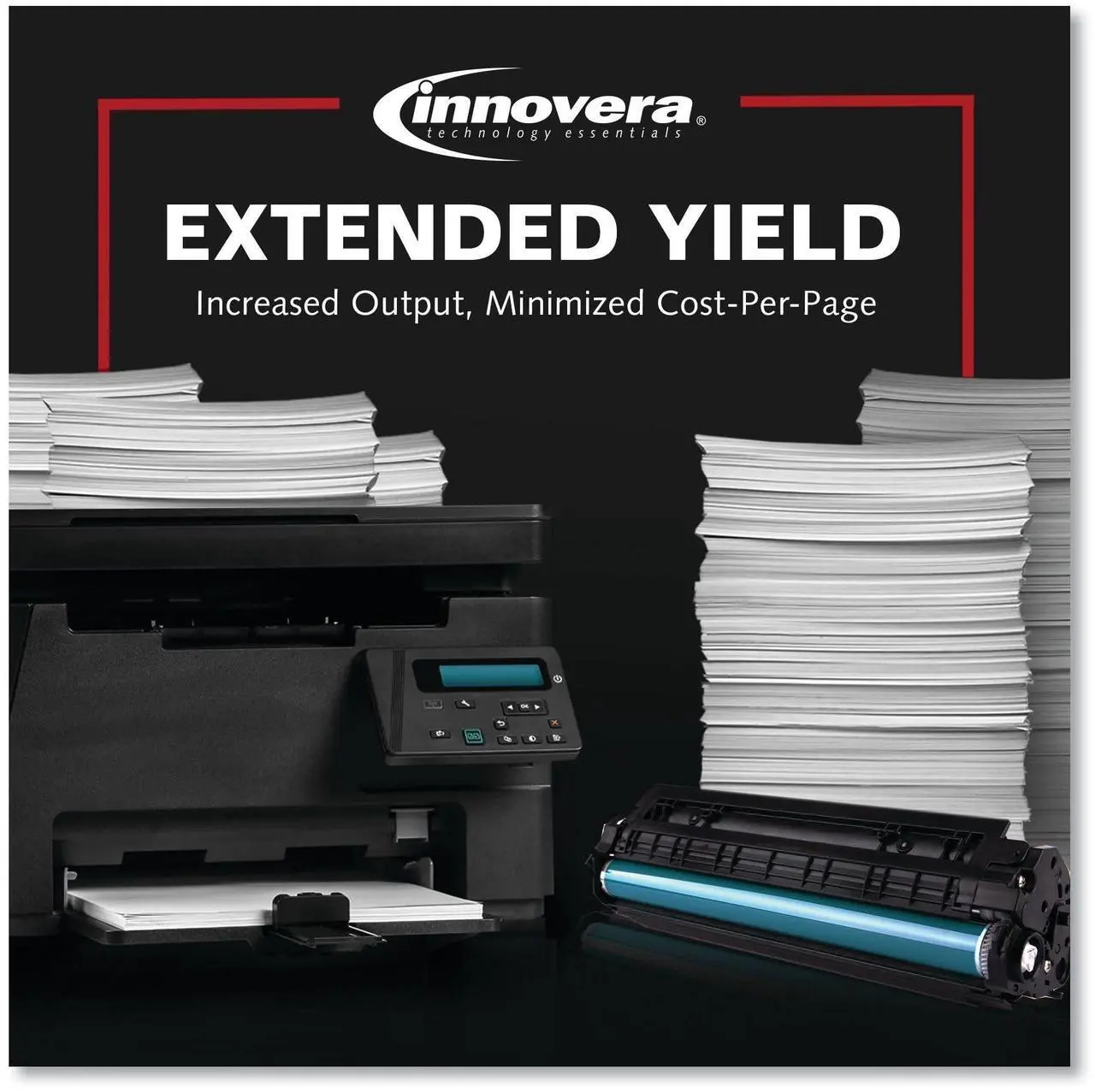 Alt view image 14 of 14 - Innovera 6600B, 6600C, 6600M, 6600Y Toner - IVR6600B