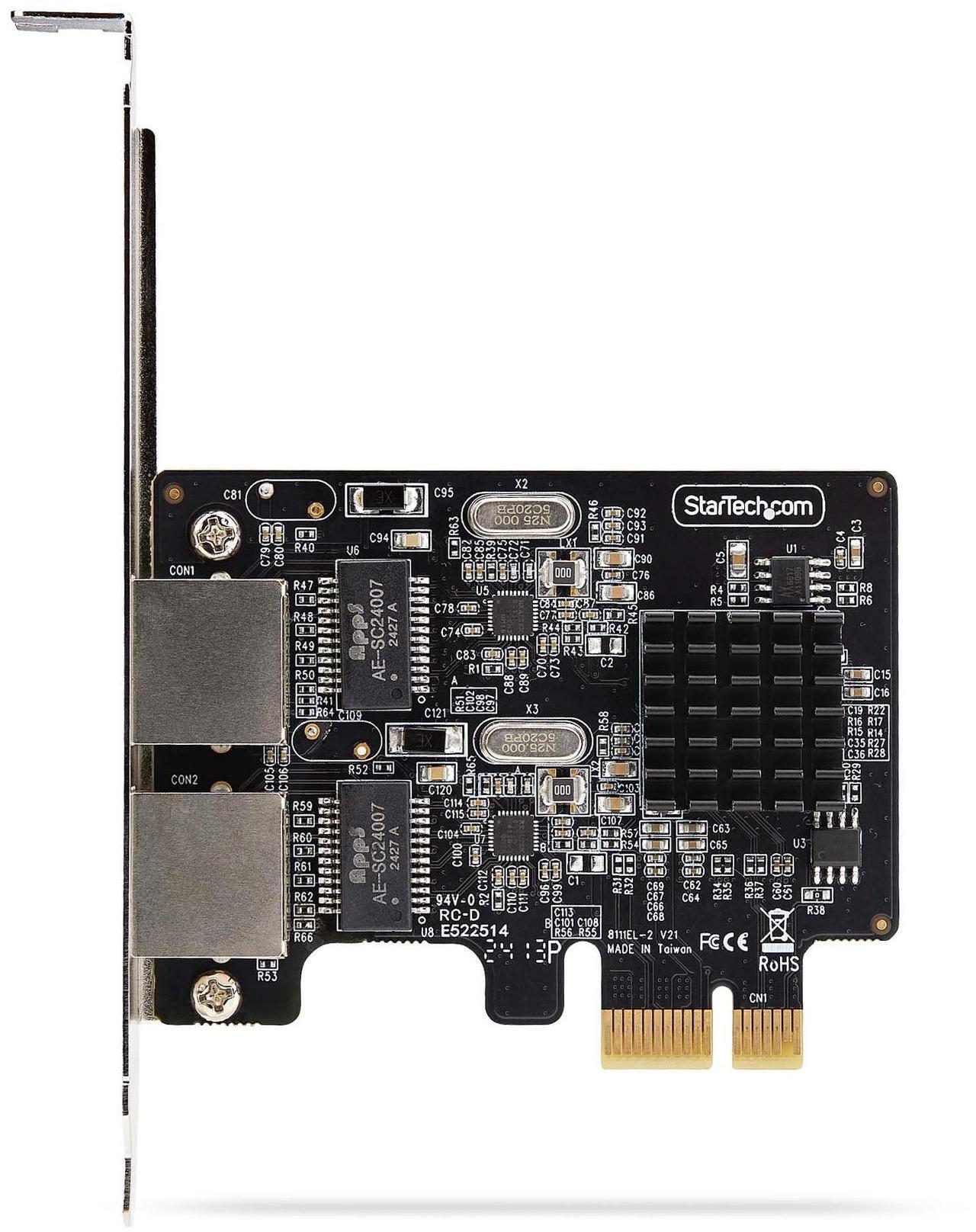 Alt view image 10 of 14 - 2-PORT GIGABIT NETWORK CARD -