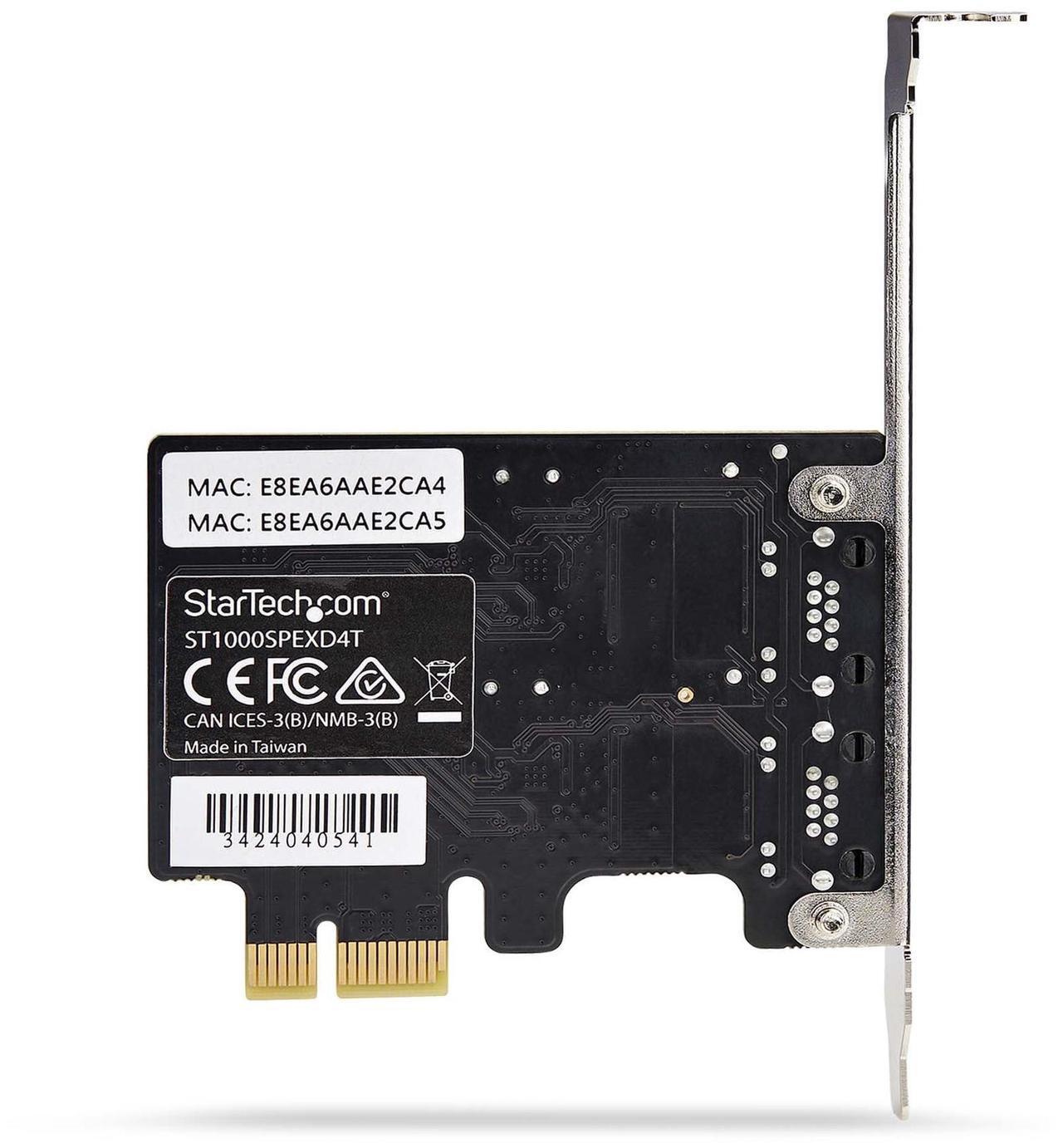 Alt view image 11 of 14 - 2-PORT GIGABIT NETWORK CARD -