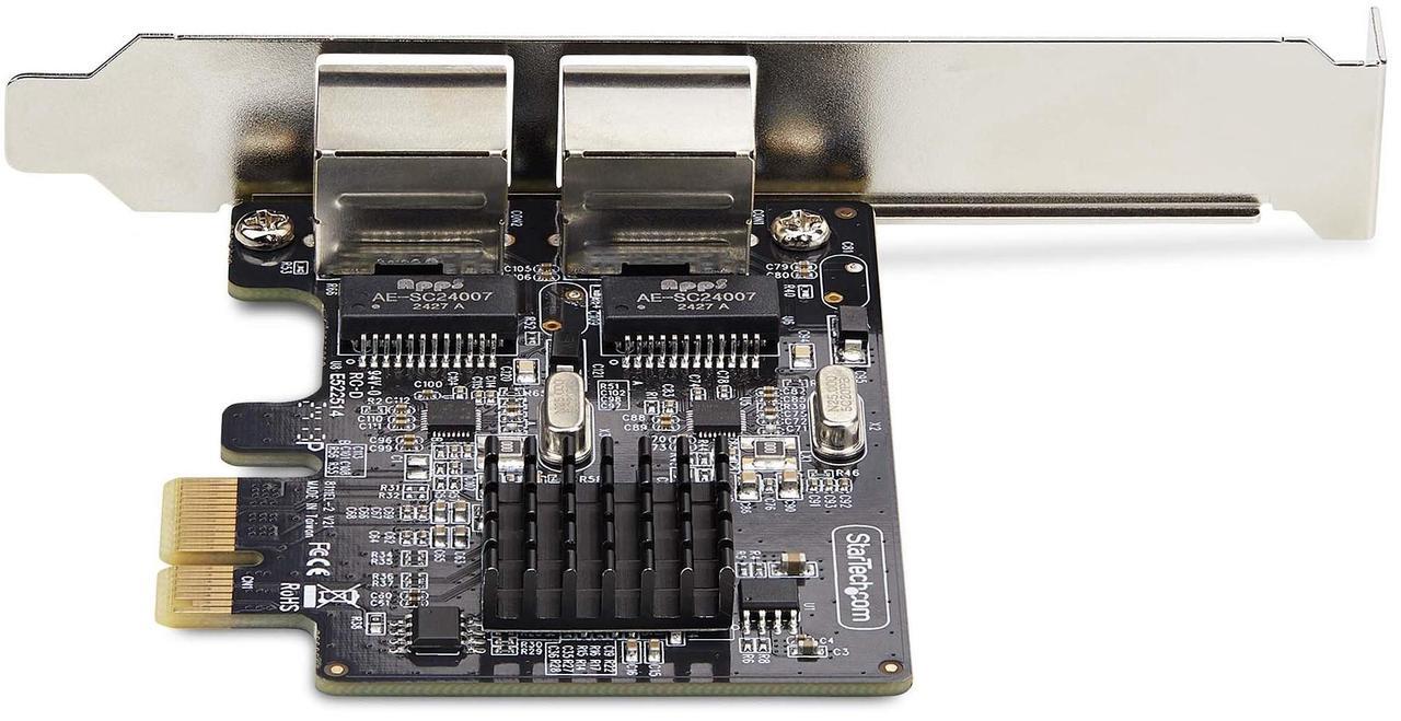 Alt view image 13 of 14 - 2-PORT GIGABIT NETWORK CARD -