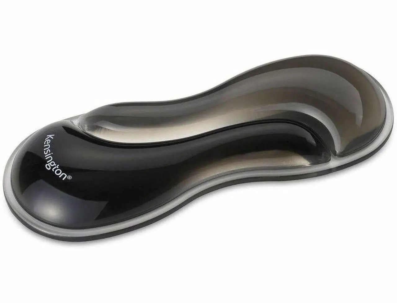 Alt view image 8 of 14 - Kensington Slim Duo Gel Mouse/Trackball Wrist Rest - 0.87" x 7.56" x 2.83" Dimension - Gray, Black - Gel - Strain Resistant - Mouse - Retail - 1