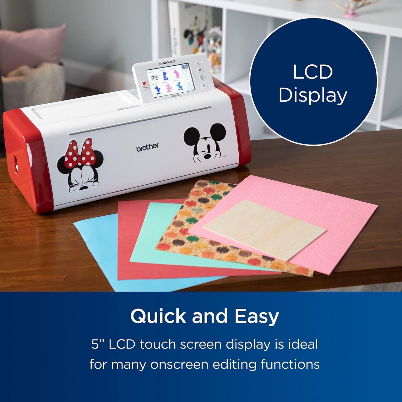 Alt view image 7 of 7 - Brother Disney ScanNCut DX Bundle SDX230Di