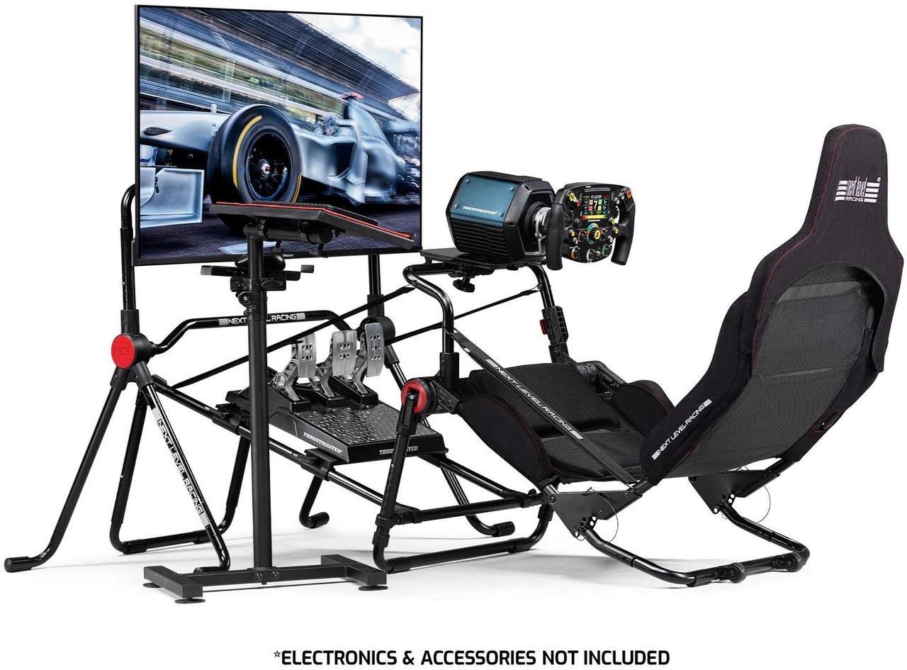 Alt view image 7 of 8 - Next Level Racing Formula Lite Pro Simulation Cockpit NLRS038