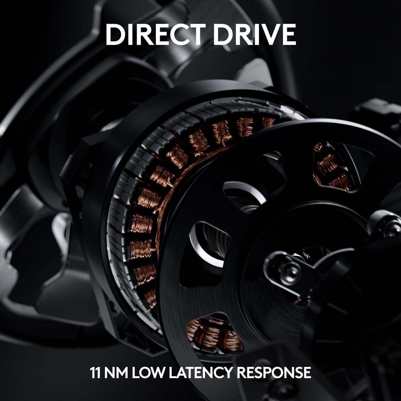 Alt view image 9 of 14 - Logitech G Pro Racing Wheel - Cable - USB - Xbox, PC, PlayStation - Black