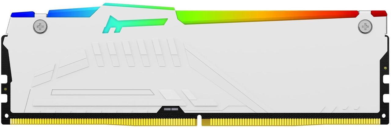 Alt view image 18 of 20 - Kingston Fury Beast White Rgb Expo 64Gb 6000Mt/S Ddr5 Cl30 Dimm Desktop Gaming Memory Kit Of 2 - Kf560C30Bweak2-64