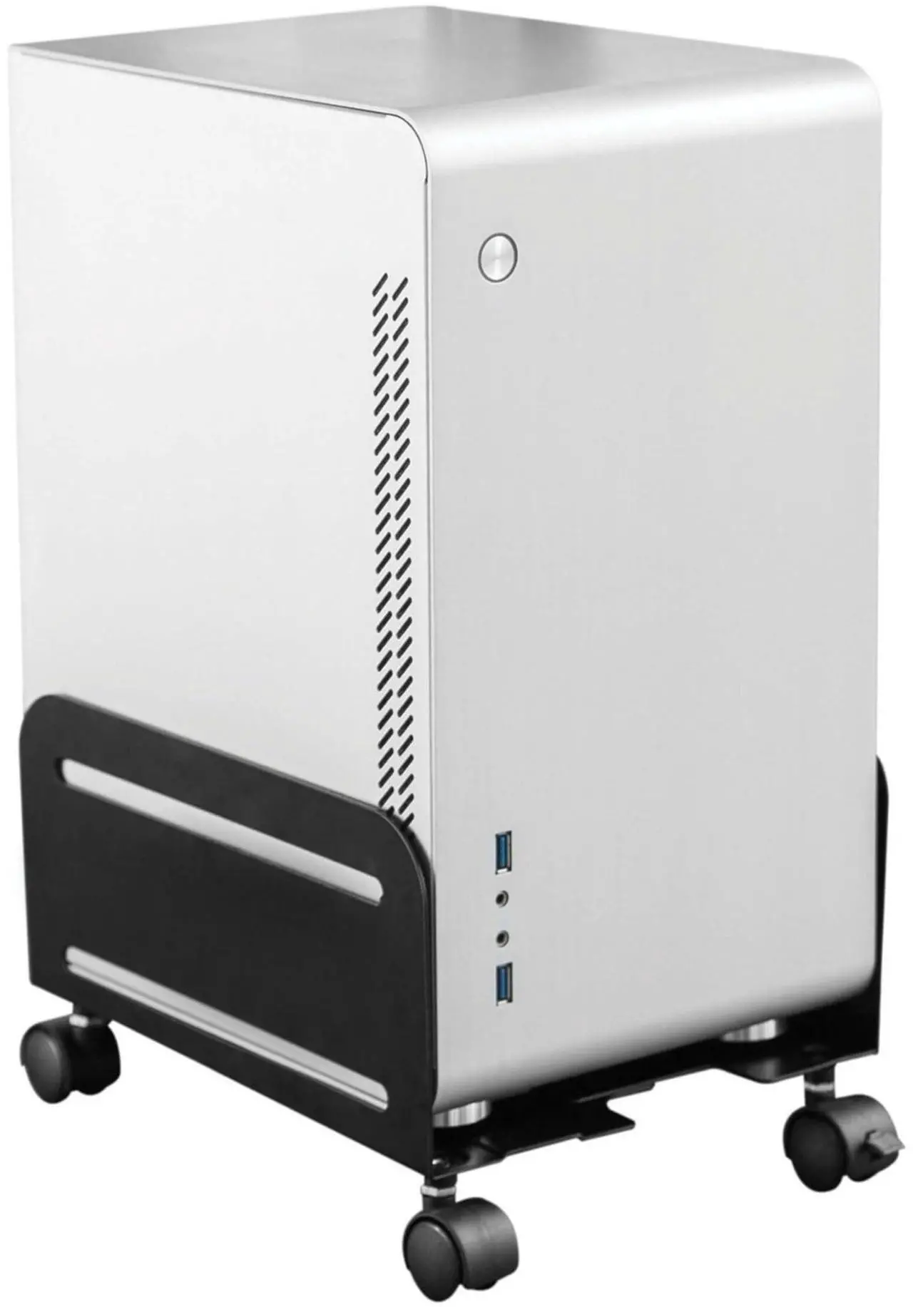 Alt view image 10 of 13 - Tripp Lite Mobile CPU Caddy for Computer Towers Adjustable Locking Casters DCPU2