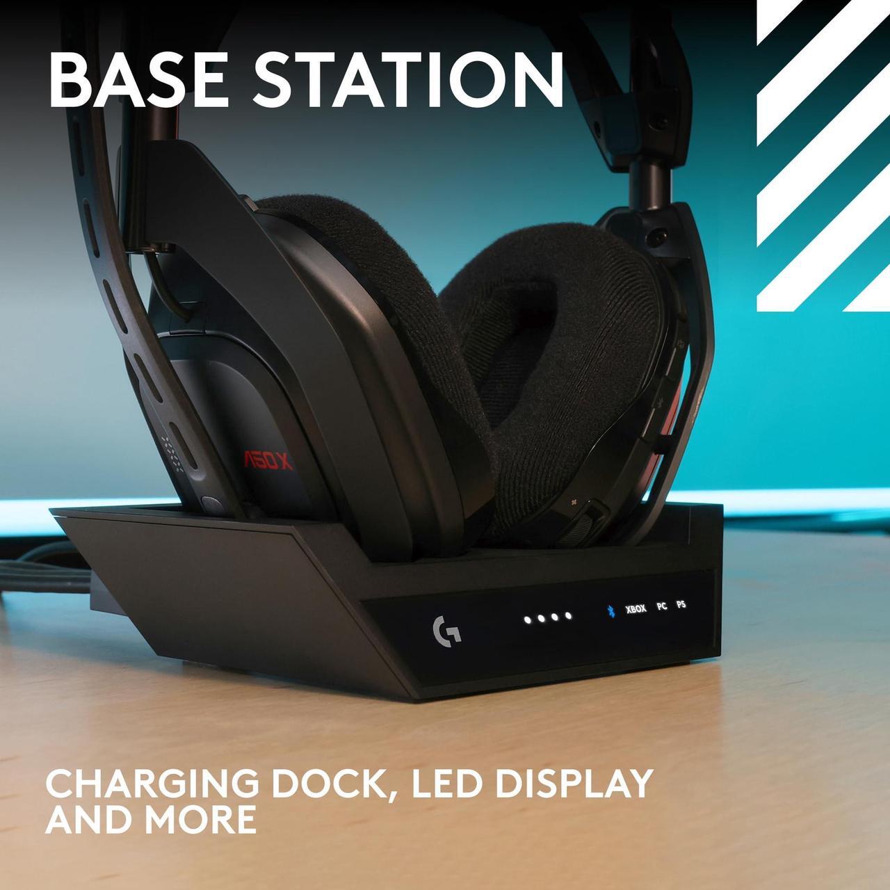 Alt view image 7 of 8 - Logitech A50 X Wireless Gaming Headset