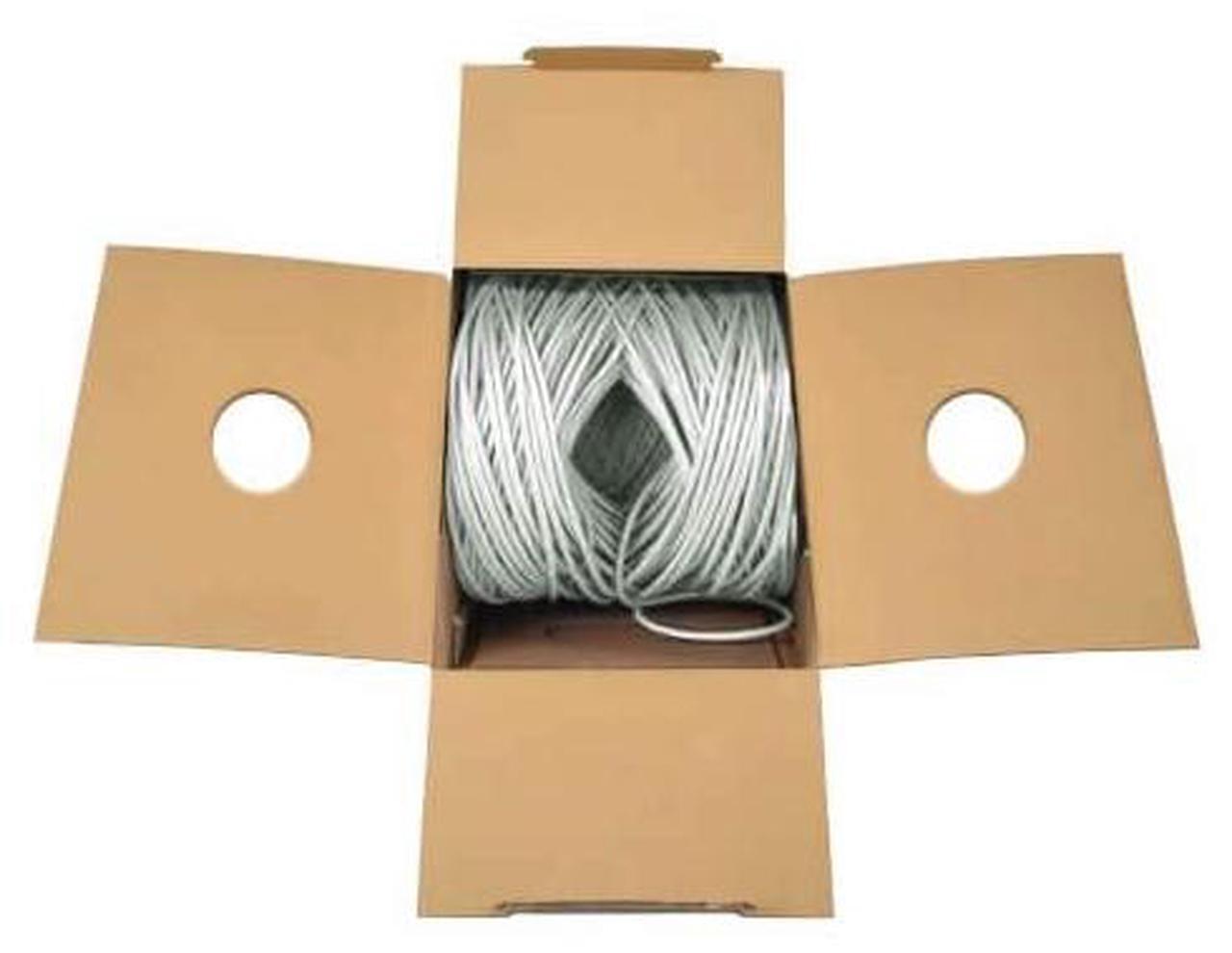 Alt view image 11 of 12 - Tripp Lite 1000ft Cat6 Bulk Ethernet Patch Cable Plenum White N22401KWHLP5