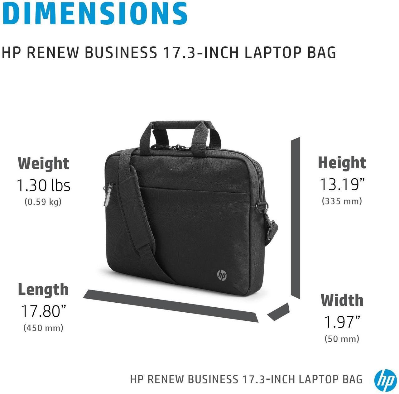 Alt view image 10 of 11 - HP Renew Carrying Case for 17.3