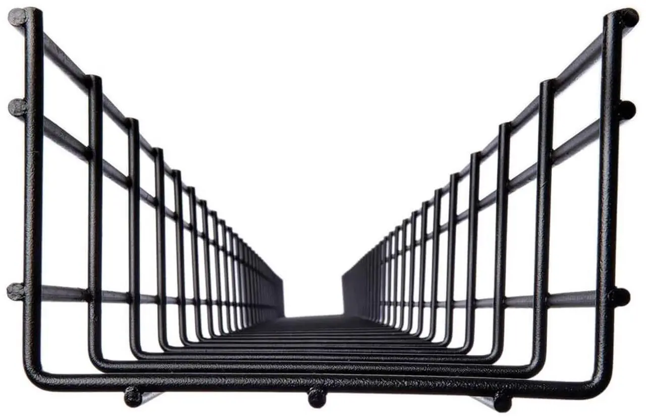Alt view image 15 of 16 - Tripp Lite Wire Mesh Cable Tray 150x100x1500mm 2-Pack SRWB6410X2STR
