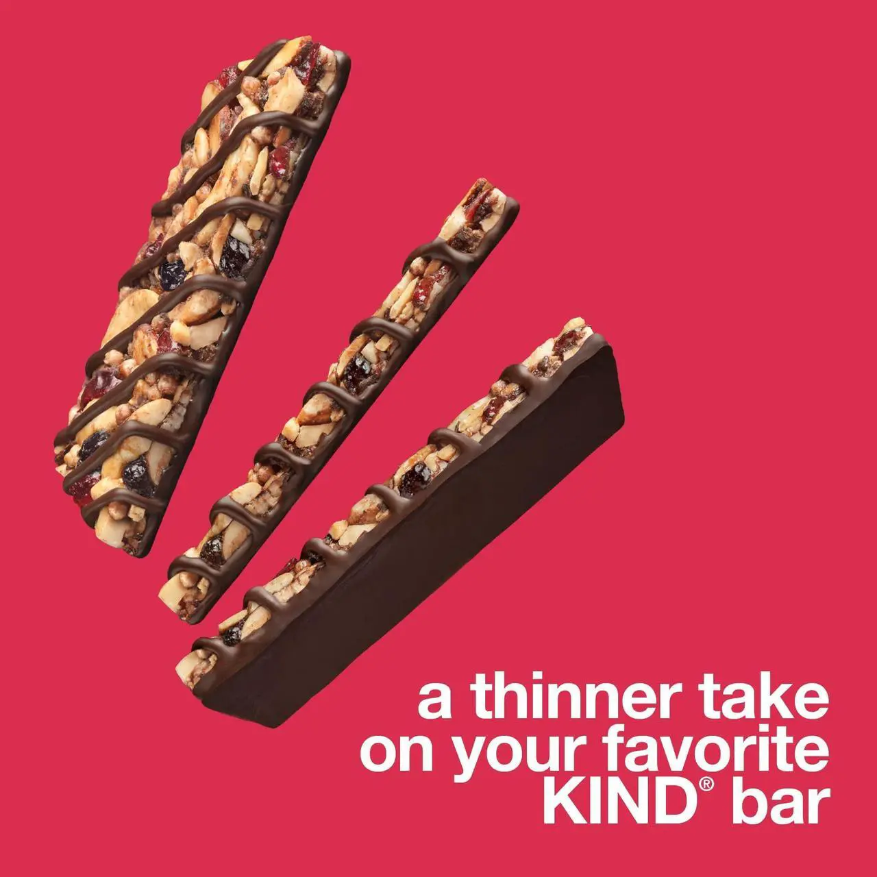 Alt view image 8 of 11 - KIND Thins Gluten-Free Bar Variety Pack 14.8 oz. 20 Bars/Box (41891) PHW41891