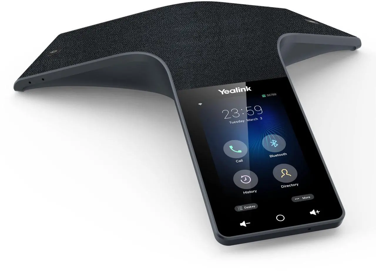 Alt view image 7 of 8 - Yealink CP925 IP Conference Station Corded/Cordless Wi-Fi Desktop - Black  1304015