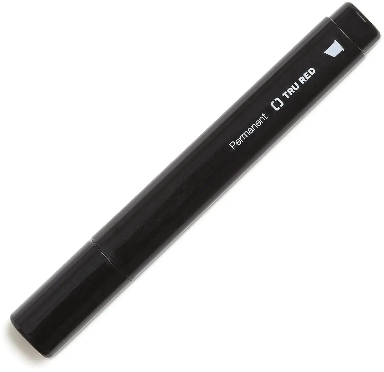 Alt view image 2 of 7 - Permanent Marker Tank-Style Medium Chisel Tip Black Dozen TR54532CC