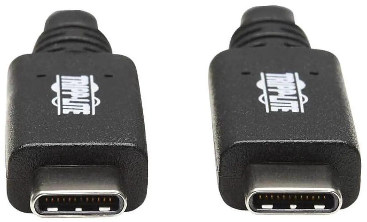Alt view image 13 of 16 - Tripp Lite Usb-C To Usb-C Cable (M/M) - Usb 3.1 Gen 2 10 Gbps Thunderbolt 3 20 In.