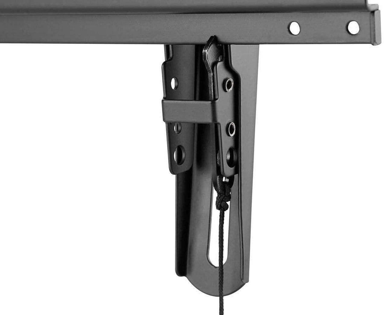 Alt view image 11 of 12 - Monoprice Low Profile Extra Wide Tilt TV Wall Mount Bracket for LED TVs 43in to 90in, Max Weight 154 lbs, VESA Patterns up to 800x400, Fits Curved Screens - Commercial Series