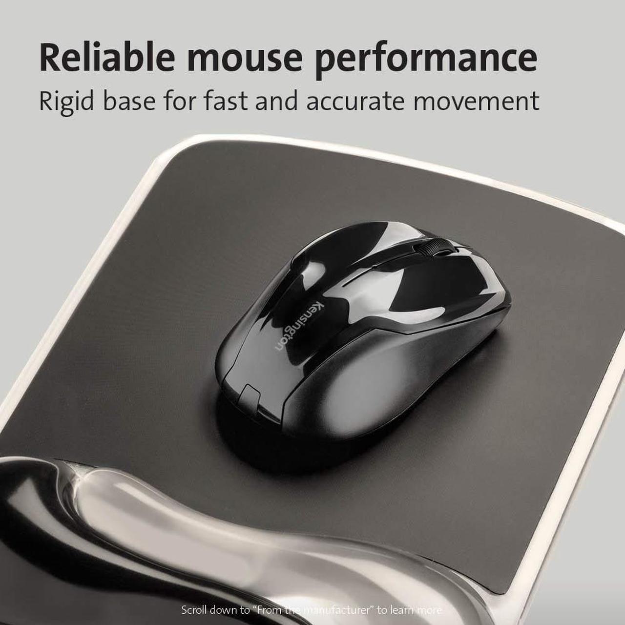 Alt view image 11 of 13 - Kensington Duo Gel Mouse Pad Wrist Rest K62399US