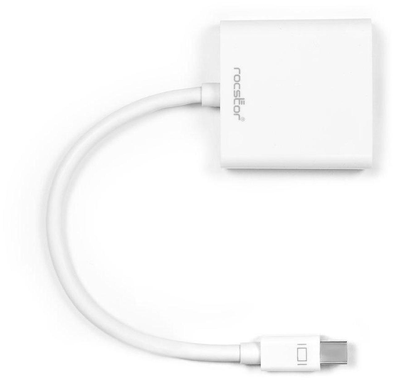 Alt view image 14 of 15 - Rocstor Y10A105-W1 Rocstor Mini DisplayPort/HDMI Audio/Video Adapter - Cable Length: 5.9" - Mini DisplayPort/HDMI for Projector, Monitor, MacBook, MacBook Air, MacBook Pro, Mac mini, Ultrabook,