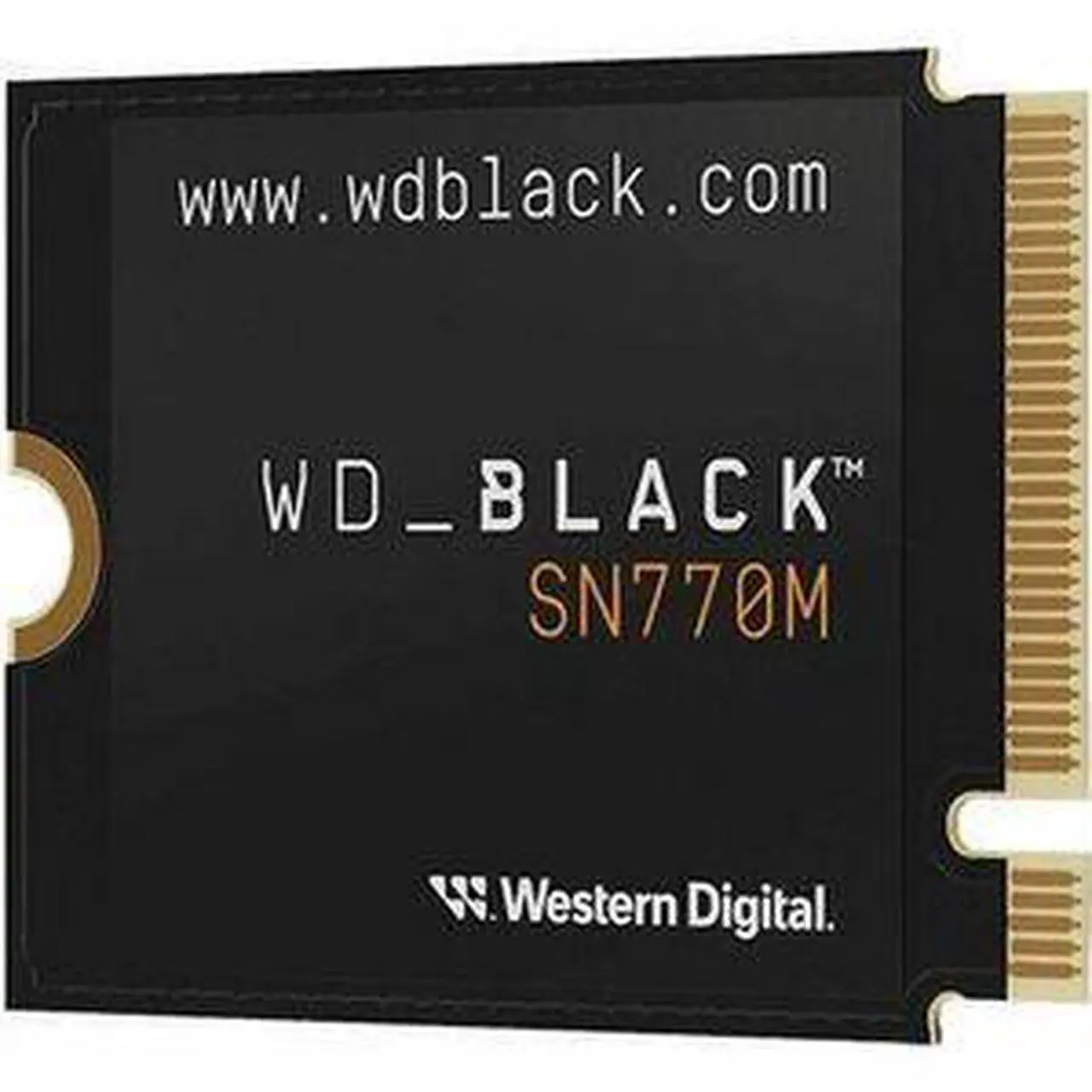 Alt view image 7 of 11 - WD Black SN770M 500GB NVMe PCIe Internal Solid State Drive WDS500G3X0G-00CHY0