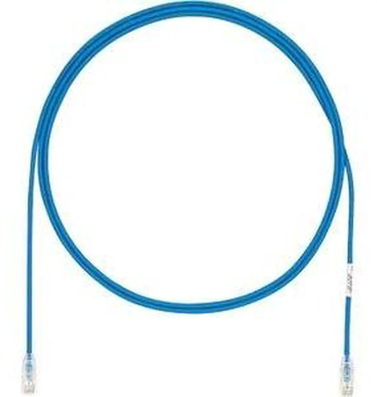 Main image of Panduit 3ft Cat.6a UTP Patch Network Cable - Clear, Off White