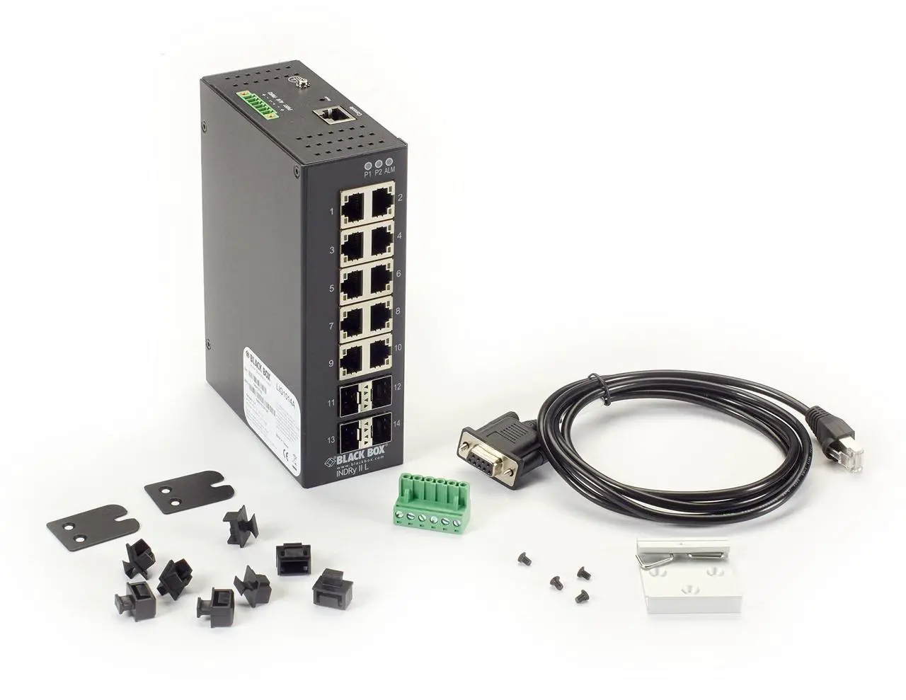 Alt view image 9 of 12 - BLACK BOX LIG1014A GIGABIT ETHERNET (1000-MBPS) EXTREME TEMPERATURE MANAGED SWITCH - (10) 10/100/10