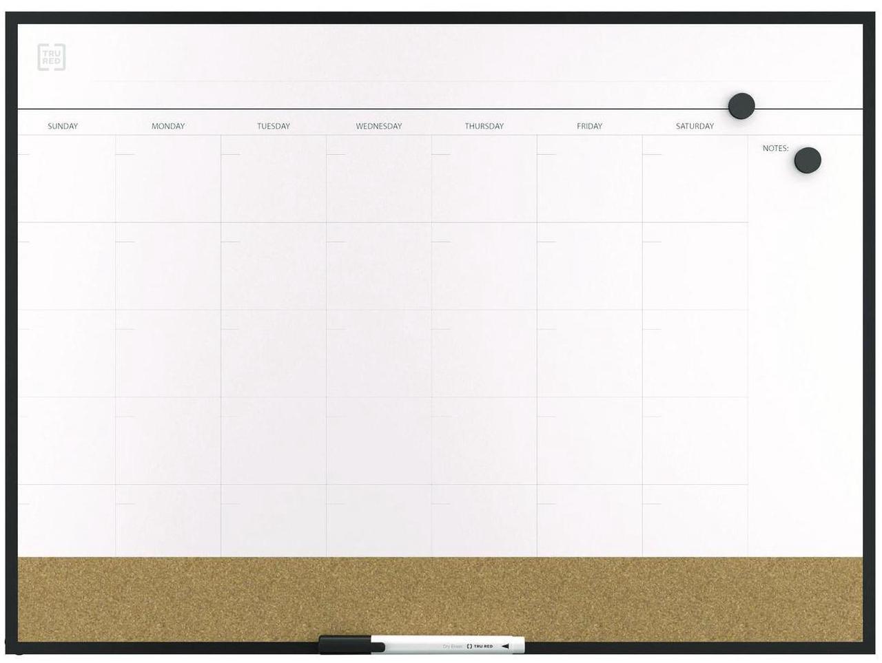 Main image of Magnetic Steel Dry Erase Combo Board 23 x 17 TR61193