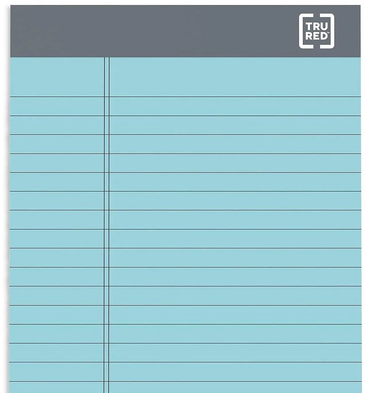 Alt view image 13 of 15 - TRU RED Notepads 5" x 8" Narrow Ruled Pastels 50 Sheets/Pad TR57356