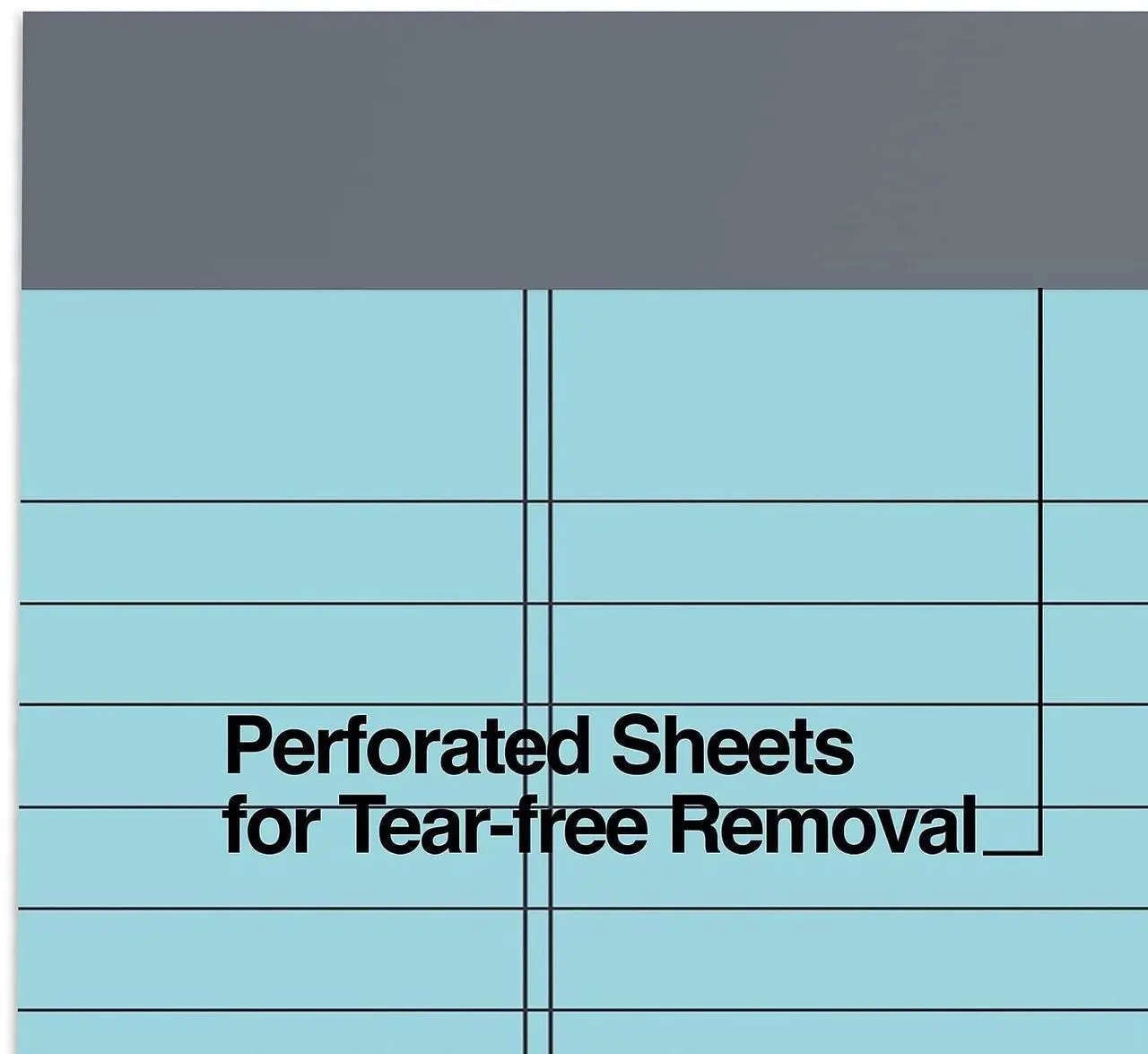 Alt view image 12 of 15 - TRU RED Notepads 5" x 8" Narrow Ruled Pastels 50 Sheets/Pad TR57356