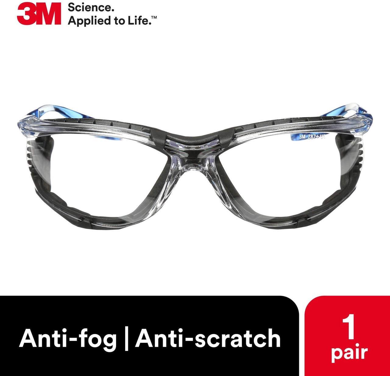 Alt view image 5 of 8 - 3M Occupational Health & Env Safety Protective Eyewear Clear 118720000020