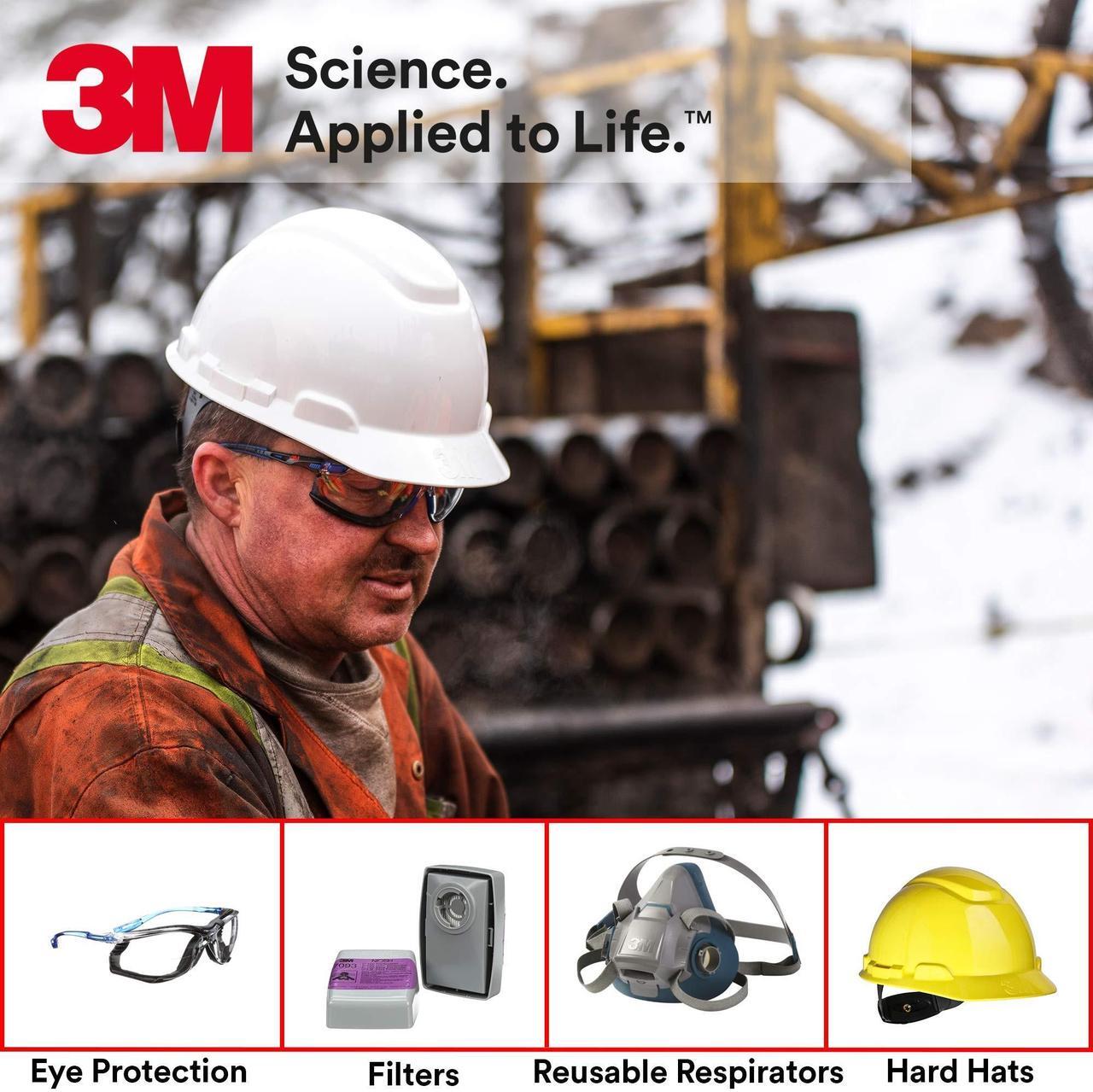 Alt view image 8 of 8 - 3M Occupational Health & Env Safety Protective Eyewear Clear 118720000020