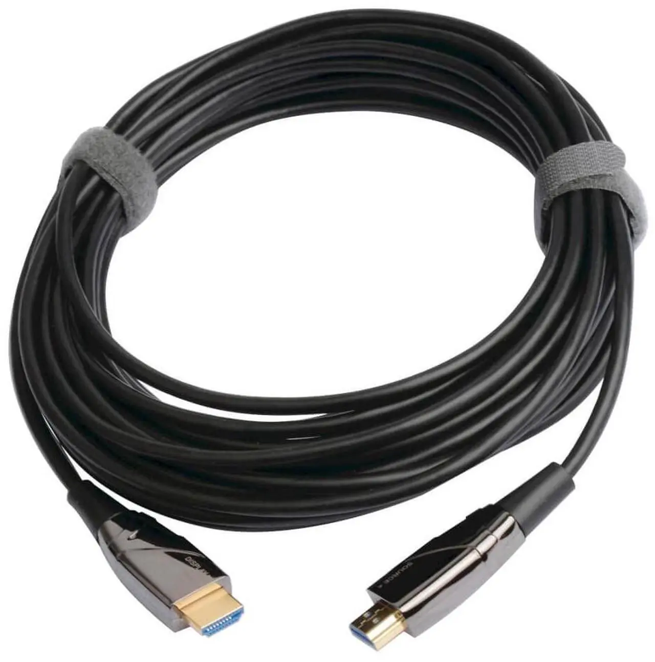 Alt view image 8 of 8 - Tripp Lite Fiber Optic HDMI 2.0 (Active HDMI Cable), High Speed HDMI Cable, 4K, 60Hz, 4:4:4, 18 Gbps, 20 m. (65 ft.) Black (P568-20M-FBR)