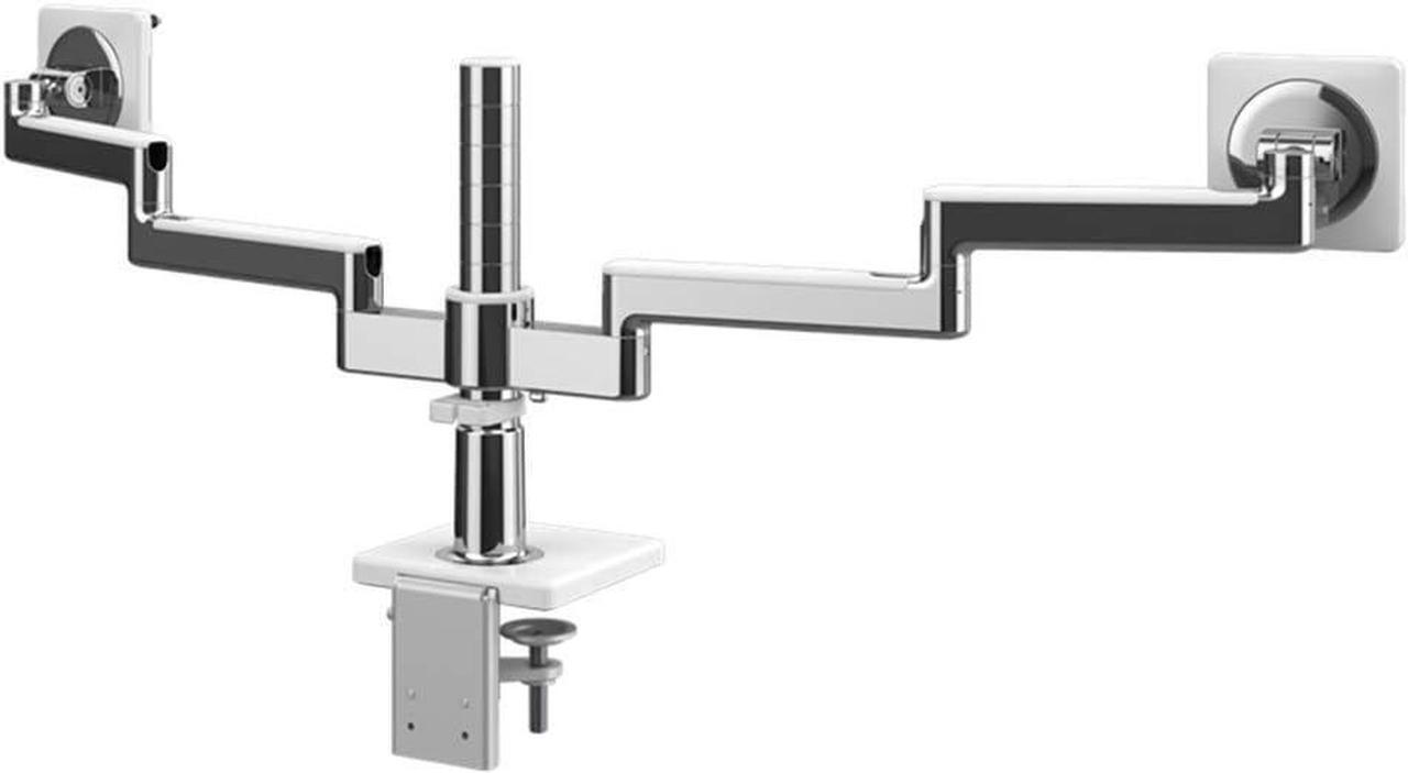 Alt view image 3 of 3 - Humanscale MFlex M2.1 Dual Monitor Mount Silver with Gray X22TBS
