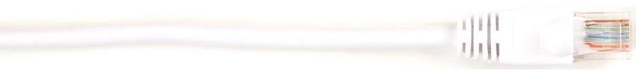 Alt view image 7 of 9 - Black Box CAT6PC-003-WH Black Box CAT6 Value Line Patch Cable, Stranded, White, 3-ft. (0.9-m) - Category 6 for Network Device - Patch Cable - 3 ft - 1 Pack - 1 x RJ-45 Male Network - 1 x RJ-45 Male