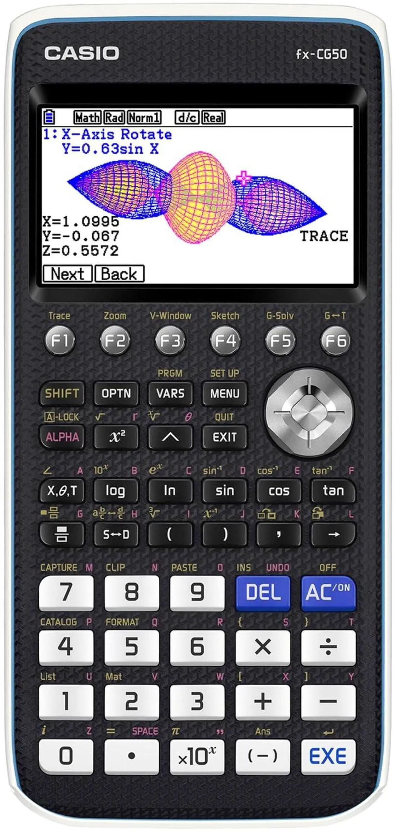 Alt view image 20 of 20 - Casio FX-CG50 Prizm Graph Calculator Black
