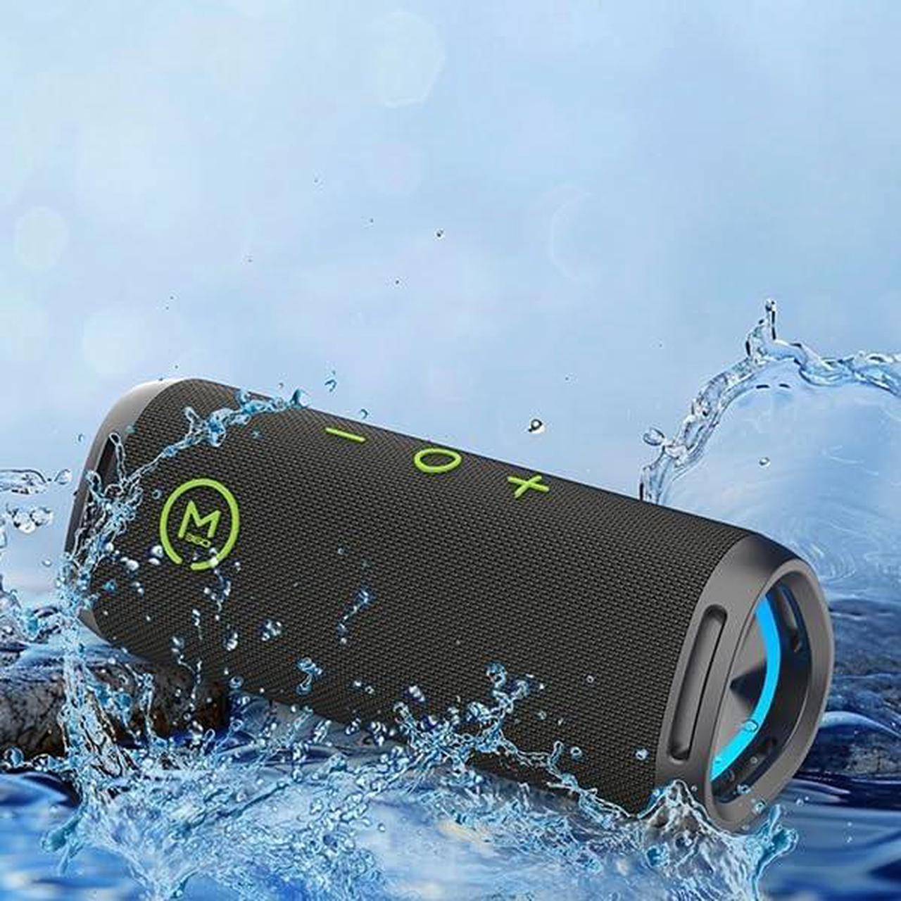 Alt view image 12 of 15 - m360 Sound Stage Pro Wireless Portable Speaker - 35W - Bluetooth - BT8850DSP - 100 Hz to 18 kHz - IP67 Dust Proof-Waterproof - Rugged - Travel - Hot Tub - Gym - Work Out - RGB Lighting - BT 5.3 - One