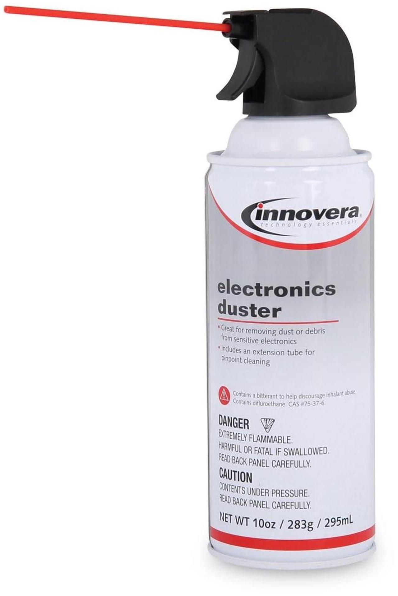 Alt view image 6 of 8 - Compressed Air Duster Cleaner, 10 oz Can, 6/Pack 10016