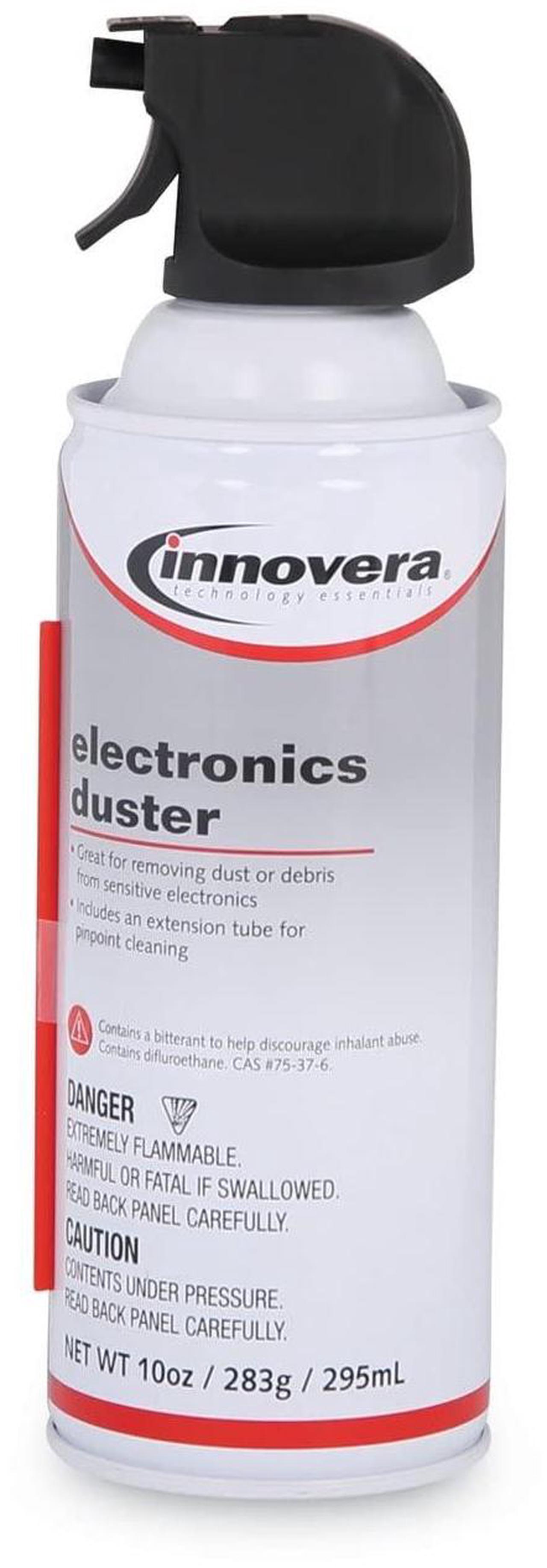 Alt view image 7 of 8 - Compressed Air Duster Cleaner, 10 oz Can, 6/Pack 10016