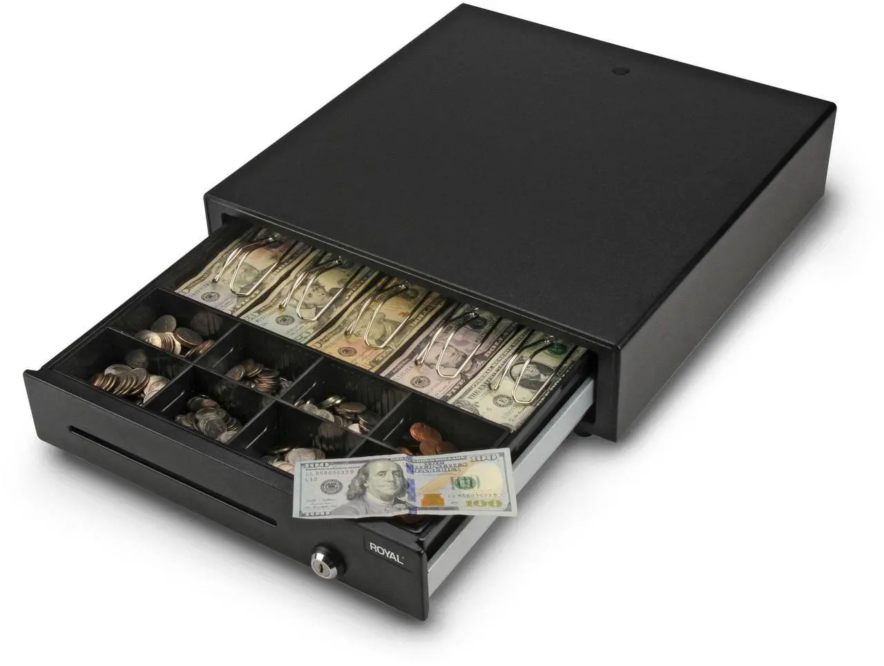 Alt view image 9 of 10 - Royal MB30 Metal Cash Drawer
