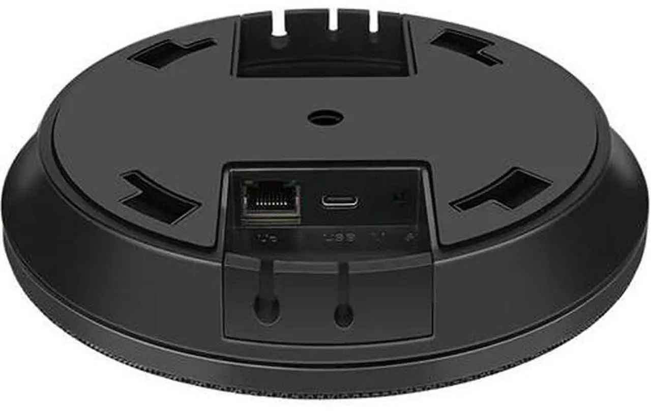 Alt view image 14 of 14 - ROCWARE RM702 Wired Microphone for Voice, Corporate, Conference Room - 50 Hz to 16 kHz - Omni-directional - Desktop, Ceiling Mount - RJ-45, Auxiliary Jack, USB 2.0 Type C