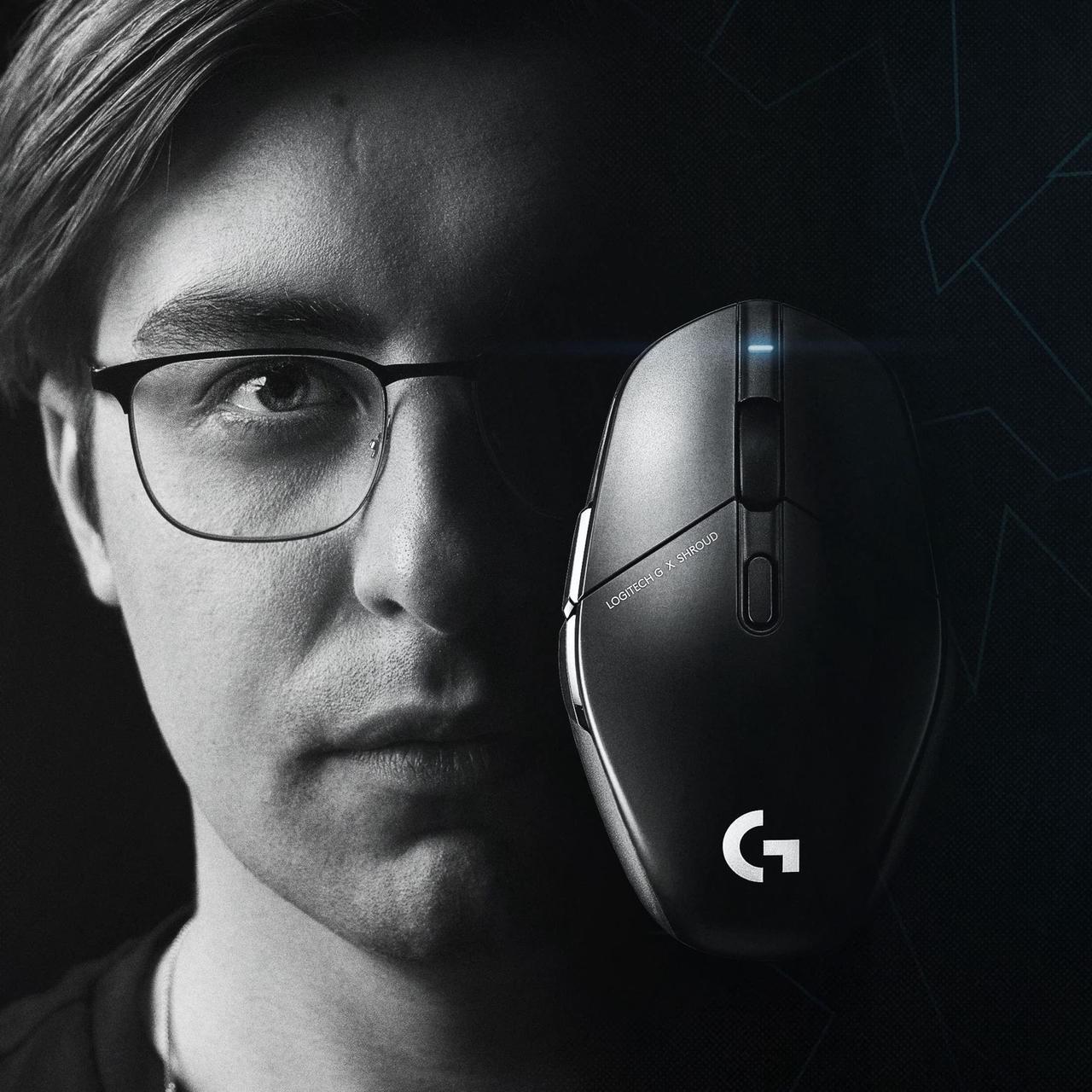 Alt view image 15 of 20 - Logitech G303 Shroud Edition Wireless Gaming Mouse - LIGHTSPEED Wireless - HERO 25K - 25,600 DPI - 75 grams - 5-buttons – PC - Black