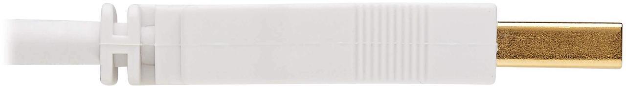 Alt view image 9 of 9 - Tripp Lite U024AB-003-WH 3 ft. White Safe-IT USB-A Antibacterial Extension Cable (M/F), USB 2.0, White, 3 ft. (0.91 m)