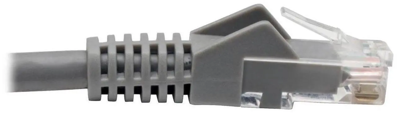Alt view image 17 of 18 - Tripp Lite N201-06N-GY Premium Cat6 Gigabit Snagless Molded Utp Patch Cable, 24 Awg, 550 Mhz/1 Gbps (Rj45 M/M) , Gray, 6 In. - Patch Cable - Rj-45 (M) To Rj-45 (M) - 5.9 In - Utp - Cat 6 - Ieee 802.3