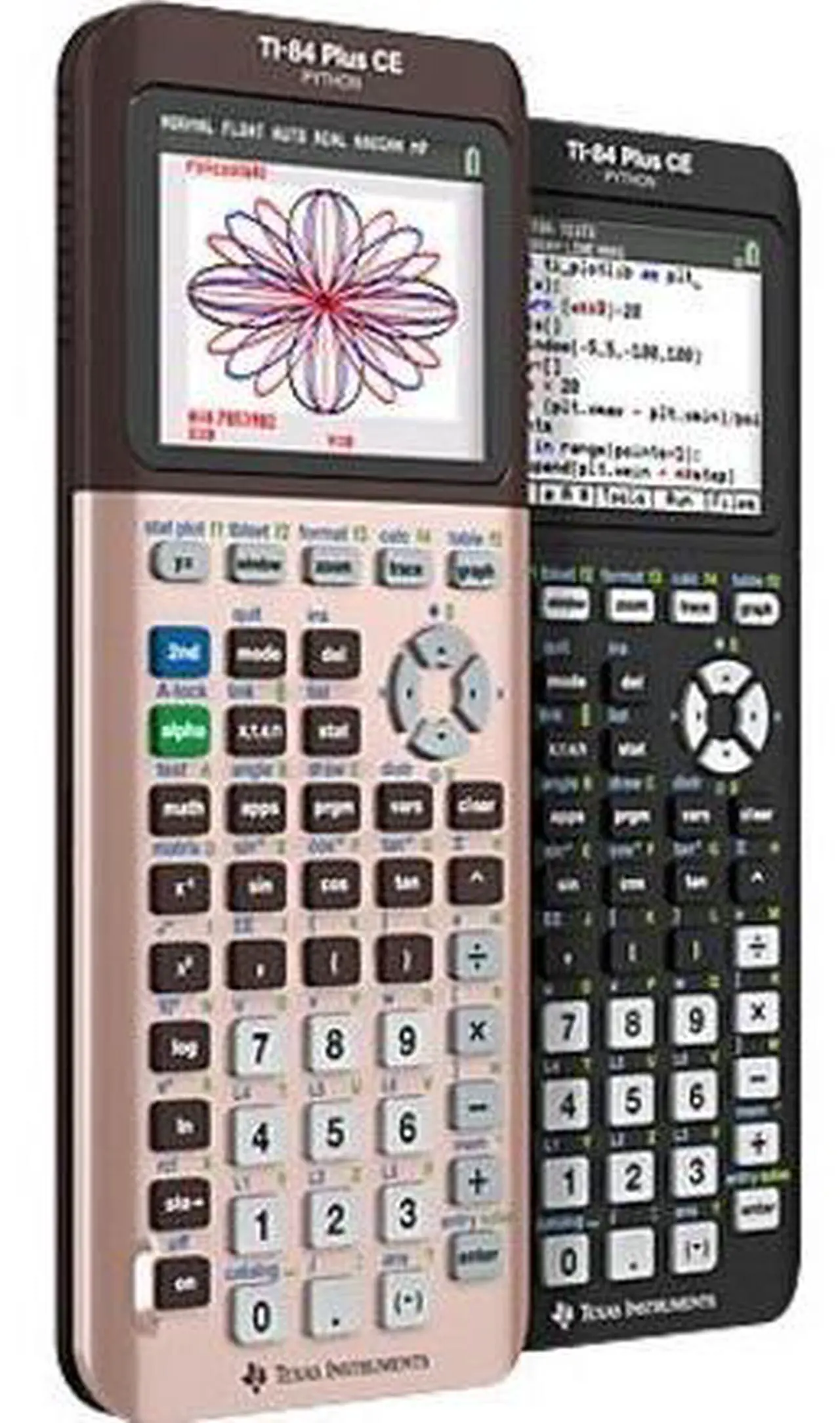 Alt view image 7 of 11 - Texas Instruments TI-84 Plus CE Graphing Calculator - Blue