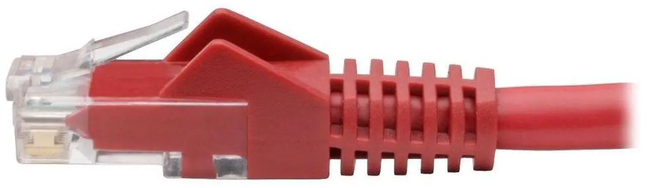 Alt view image 20 of 20 - Tripp Lite N201-06N-RD Premium Cat6 Gigabit Snagless Molded Utp Patch Cable, 24 Awg, 550 Mhz/1 Gbps (Rj45 M/M) , Red, 6 In. - Patch Cable - Rj-45 (M) To Rj-45 (M) - 5.9 In - Utp - Cat 6 - Ieee 802.3A