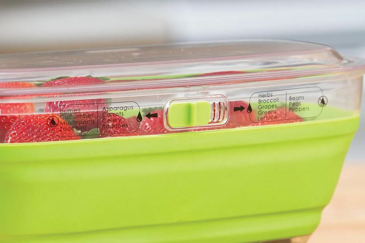 Alt view image 6 of 7 - Progressive 2 Quart Collapsible Mini Produce Keeper - LKS-09