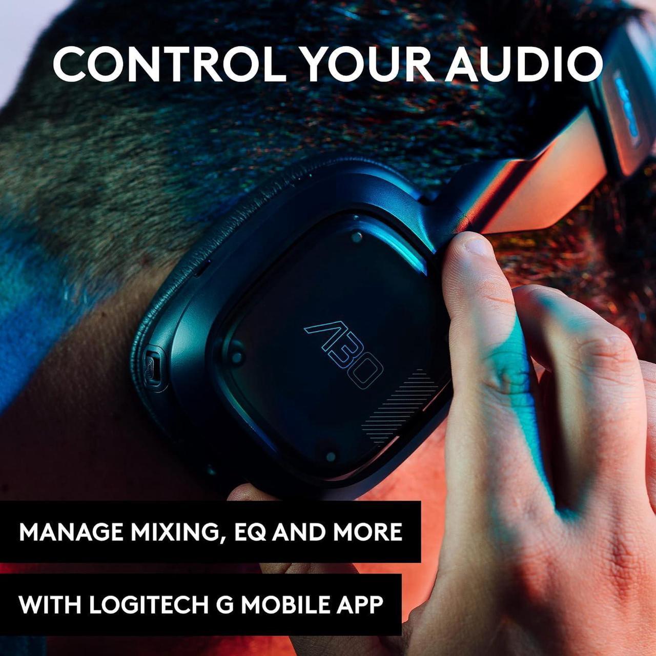 Alt view image 6 of 7 - Astro A30 Wireless Gaming Headset Navy/XB Xbox Series 939-001999